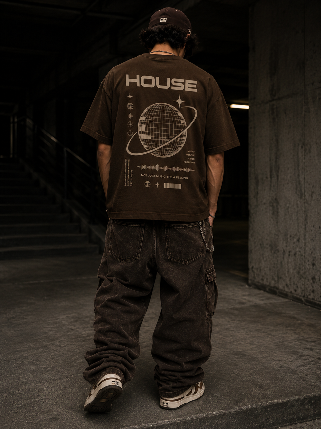 HOUSE UNITY OVERSIZE TEE | Streetwear & House Music Edition